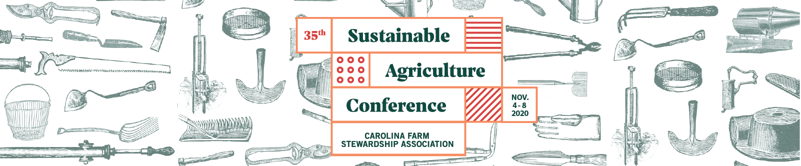 2020 Sustainable Agriculture Conference banner